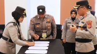 Kapolres Aceh Timur Lantik Kompol Dewi Maulidar Sebagai Kabagren