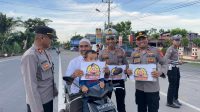 Polres Aceh Utara Gencarkan Sosialisasi Layanan Hotline Mudik Polri 110